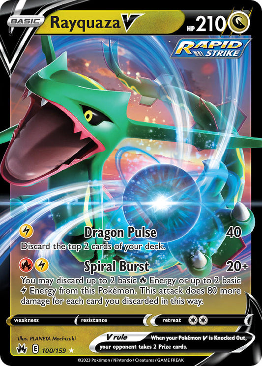 100/159  Rayquaza V