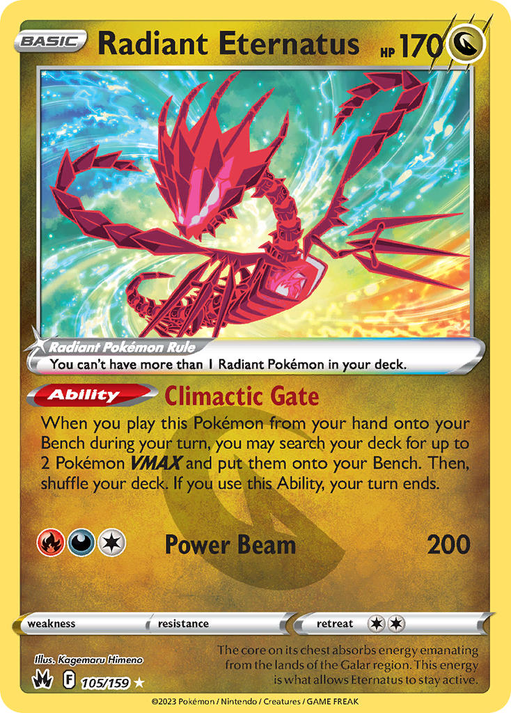 105/159  Radiant Eternatus