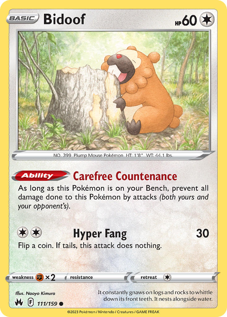 111/159  Bidoof