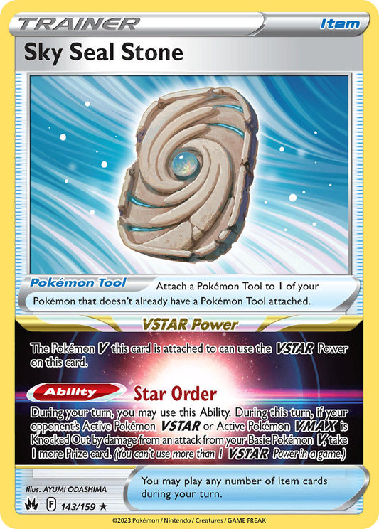 143/159  Sky Seal Stone