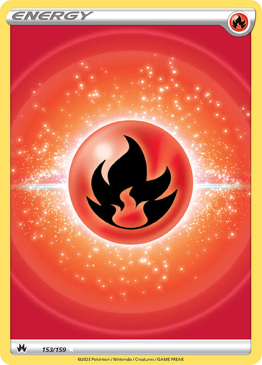 153/159  Fire Energy (Texture Full Art)