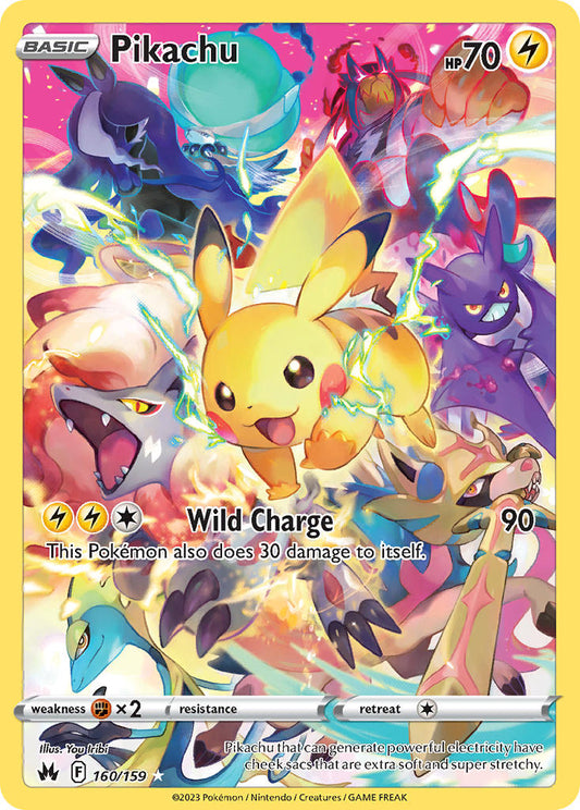 160/159  Pikachu (Secret)