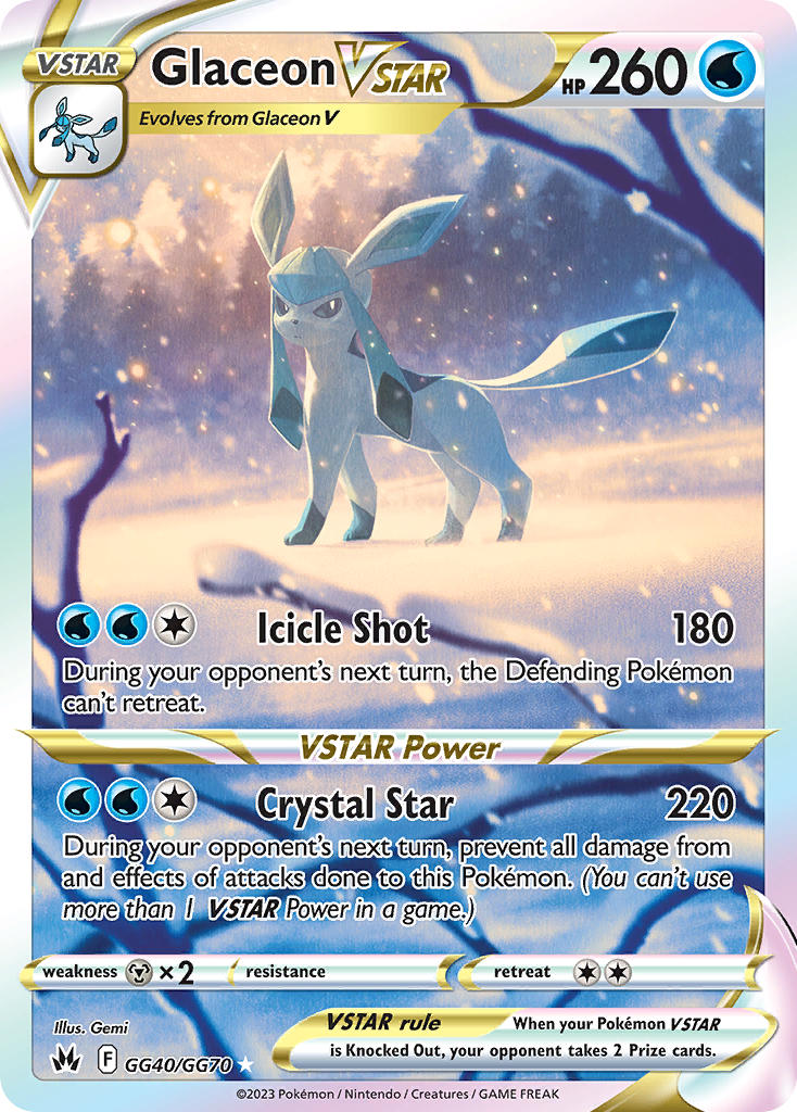GG40/GG70  Glaceon VSTAR