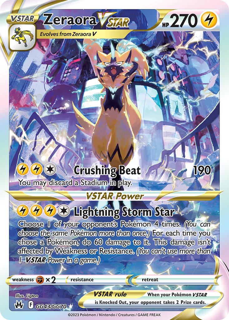 GG43/GG70  Zeraora VSTAR