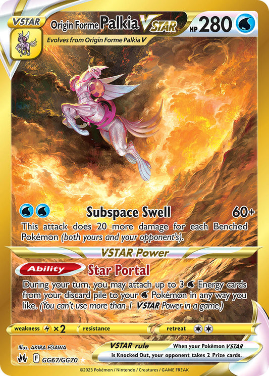 GG67/GG70  Origin Forme Palkia VSTAR (Secret)