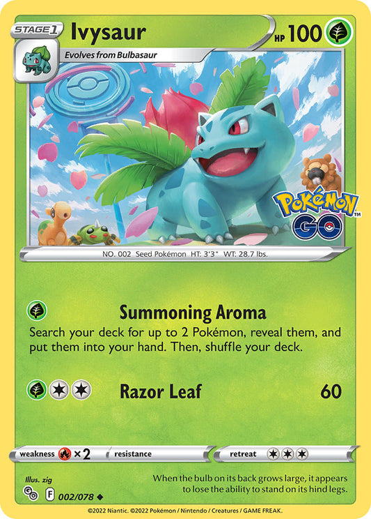 002/078  Ivysaur