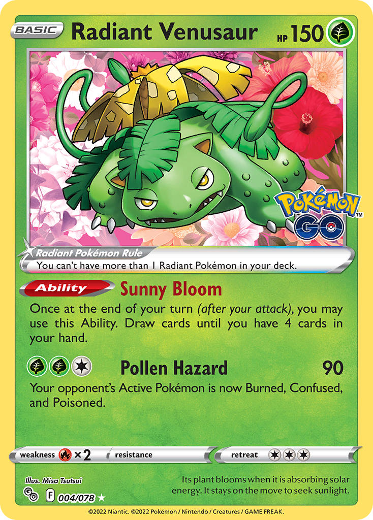 004/078  Radiant Venusaur