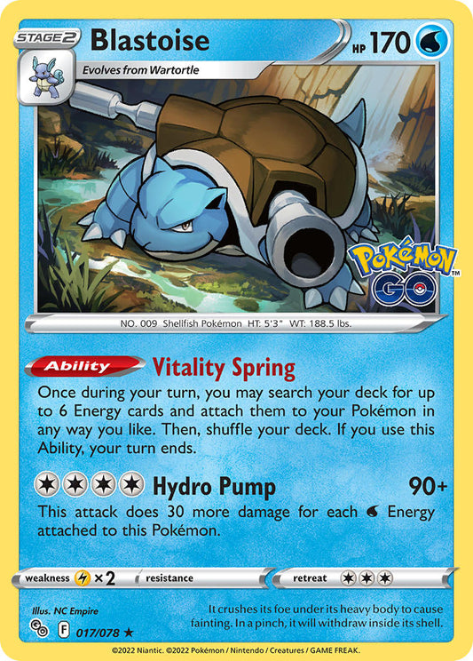 017/078  Blastoise