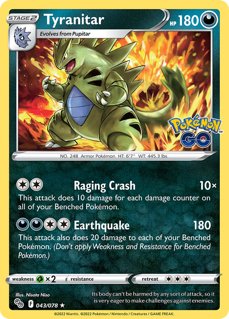 043/078  Tyranitar