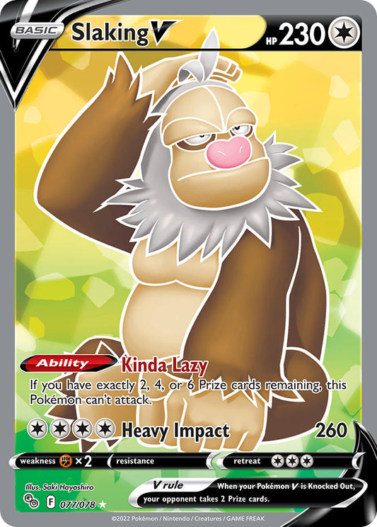 077/078  Slaking V (Full Art)