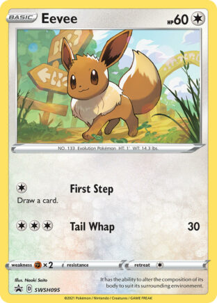 SWSH095 Eevee Promo