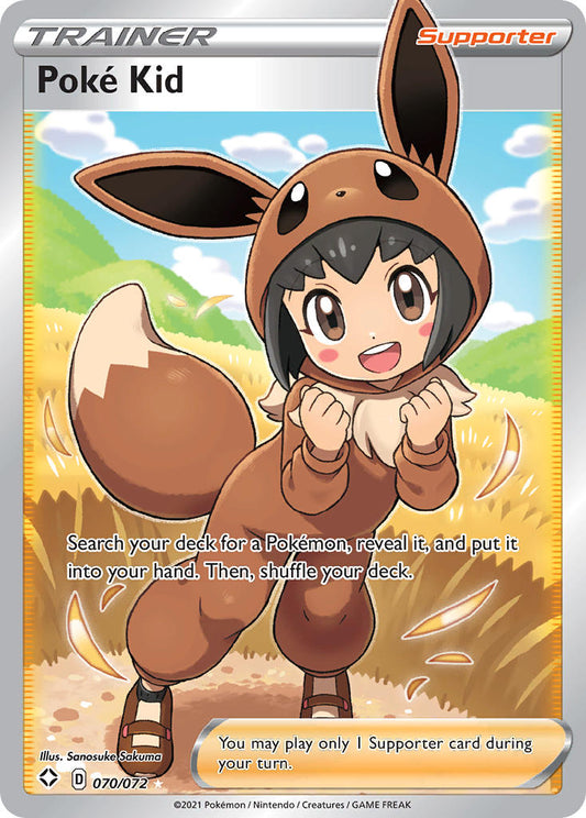 070/072  Poke Kid (Full Art)