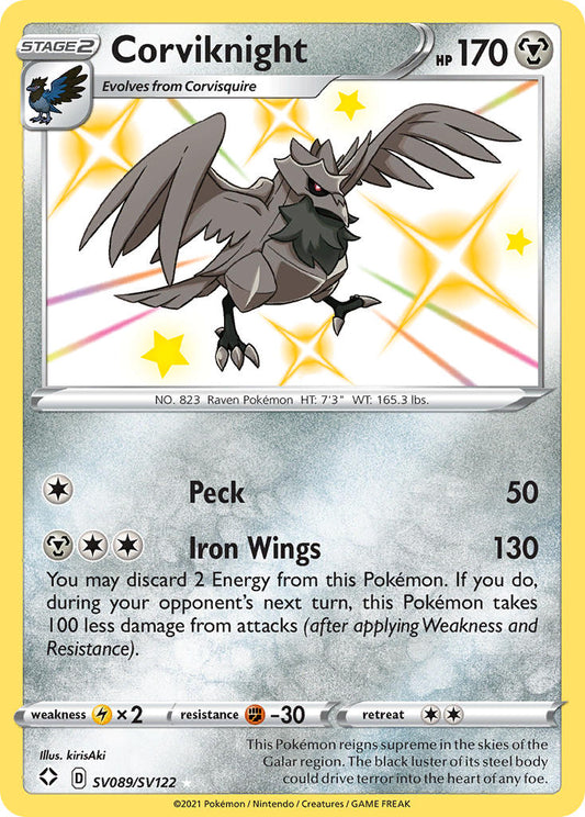 SV089/SV122  Corviknight
