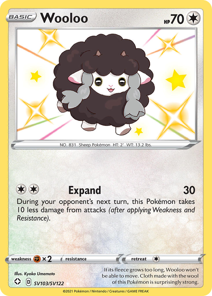 SV103/SV122  Wooloo