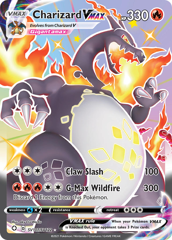 SV107/SV122  Charizard VMAX