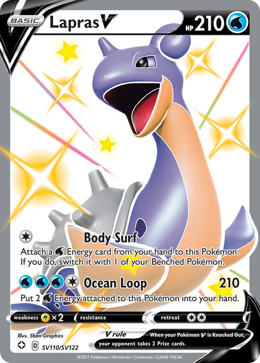 SV110/SV122  Lapras V
