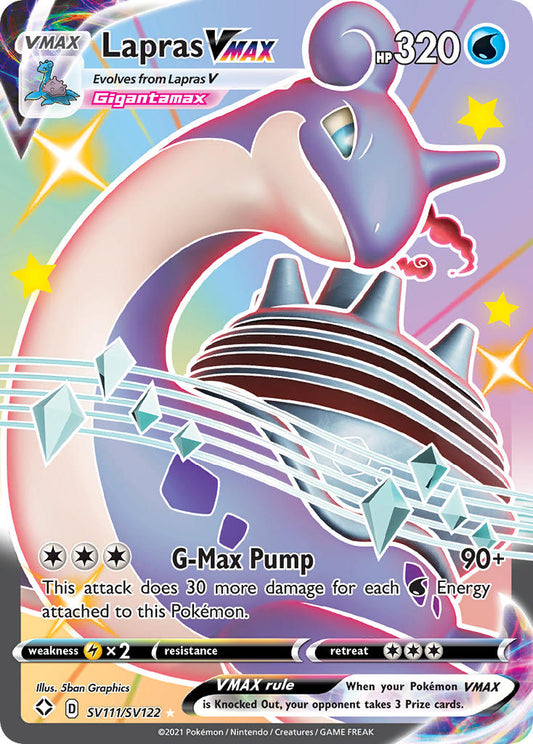 SV111/SV122  Lapras VMAX