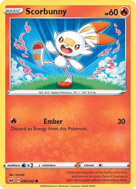 030/202  Scorbunny (030)