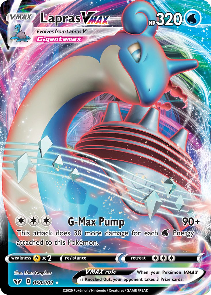 050/202  Lapras VMAX