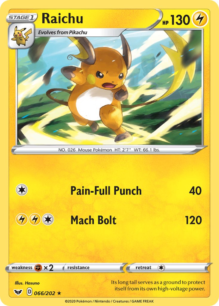066/202  Raichu
