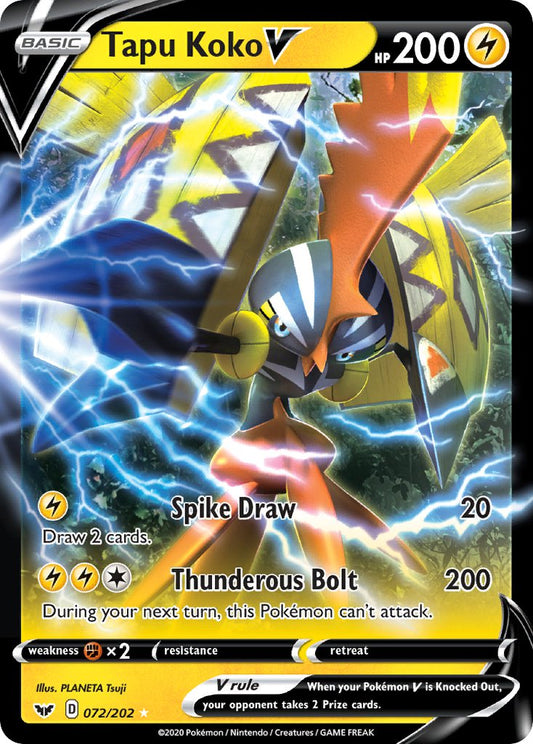 072/202  Tapu Koko V