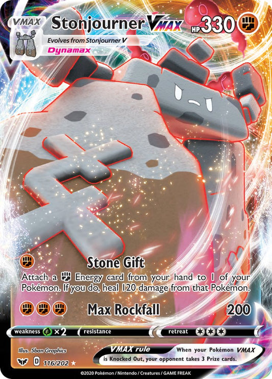 116/202  Stonjourner VMAX