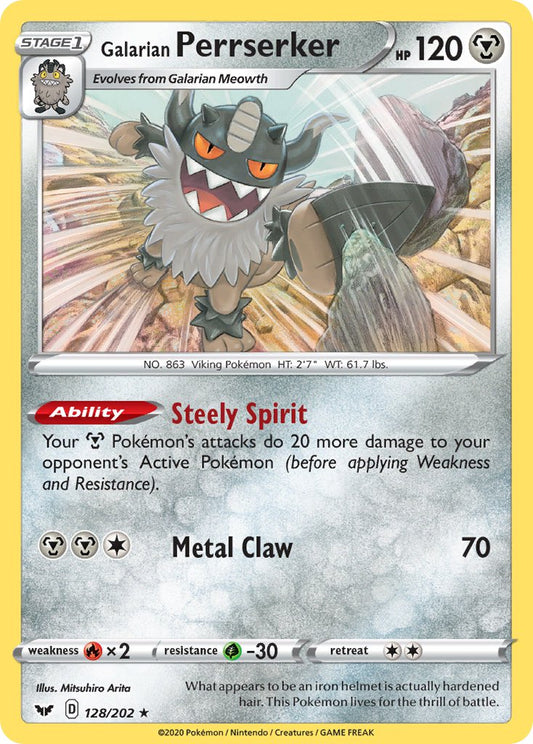 128/202  Galarian Perrserker