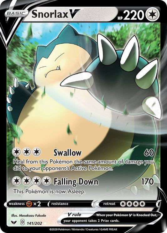 141/202  Snorlax V
