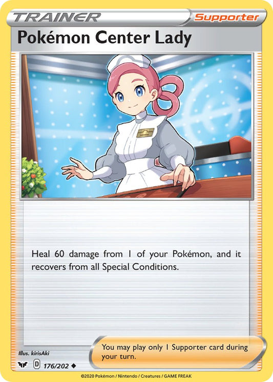 176/202  Pokemon Center Lady
