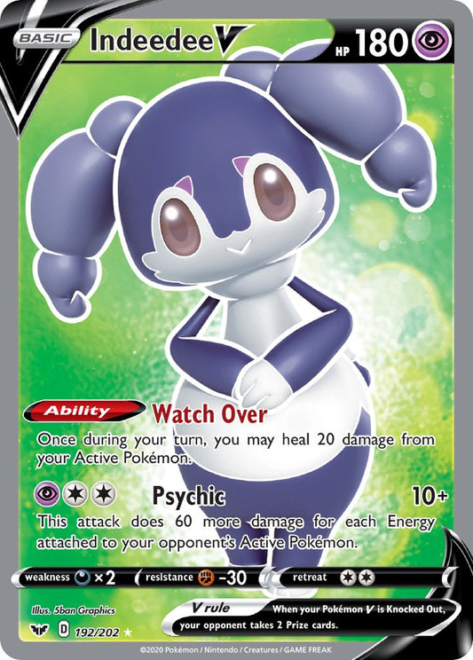 192/202  Indeedee V (Full Art)