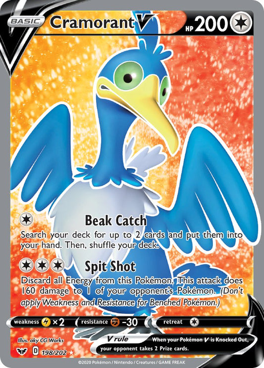 198/202  Cramorant V (Full Art)