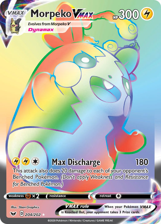 204/202  Morpeko VMAX (Secret)