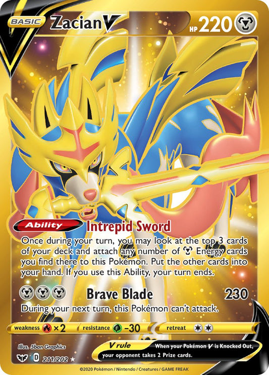 211/202  Zacian V (Secret)