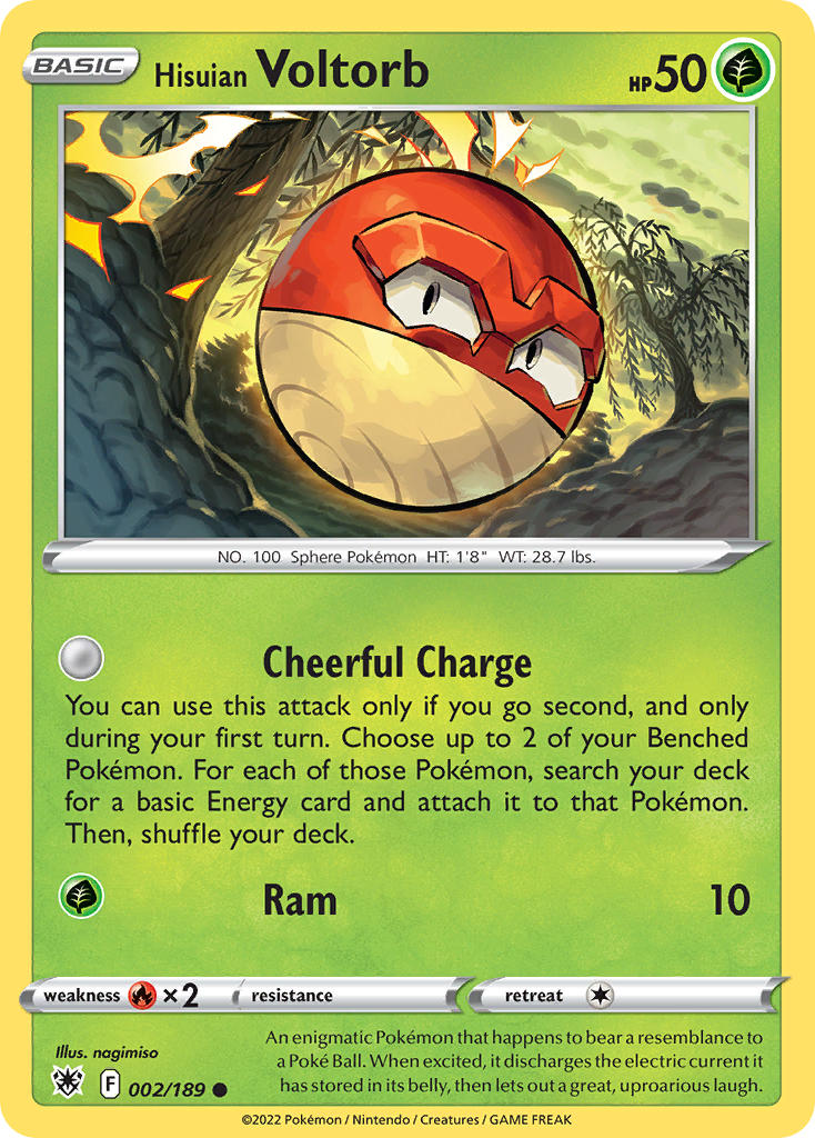 002/189  Hisuian Voltorb