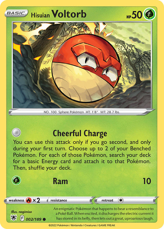 002/189  Hisuian Voltorb
