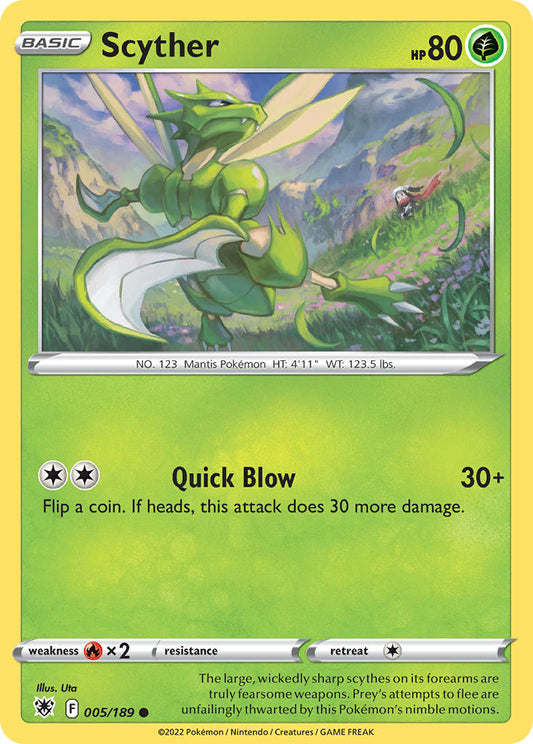 005/189  Scyther (005)
