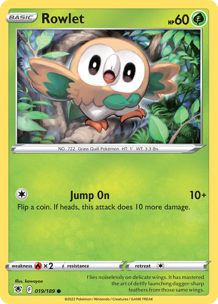 019/189  Rowlet