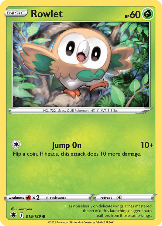 019/189  Rowlet
