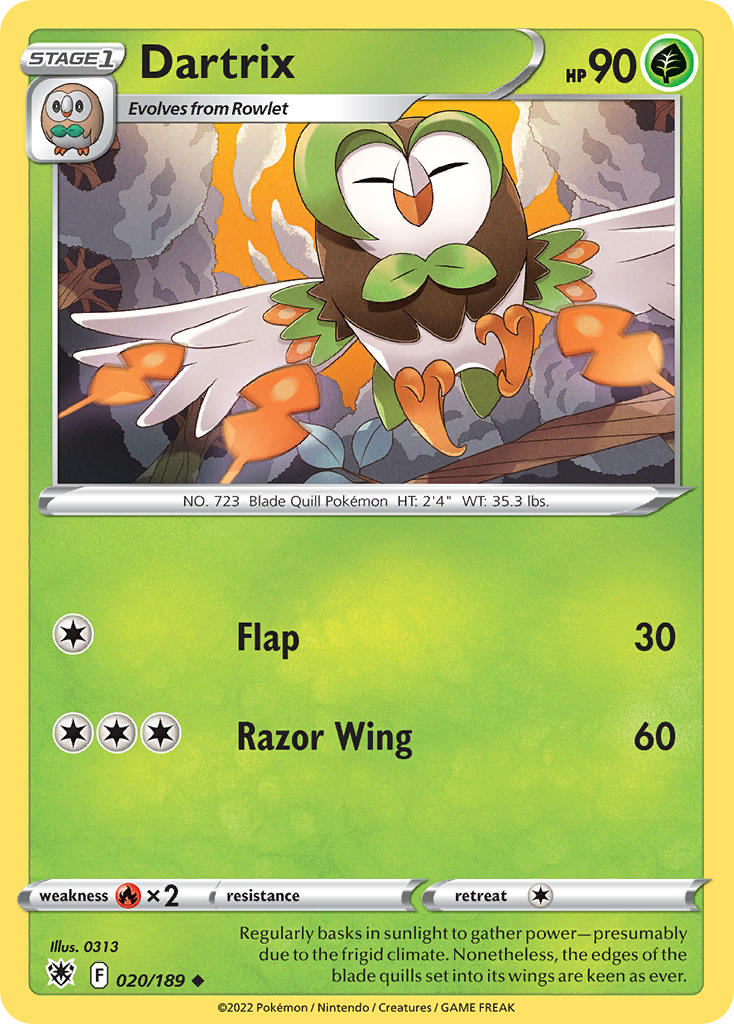 020/189  Dartrix