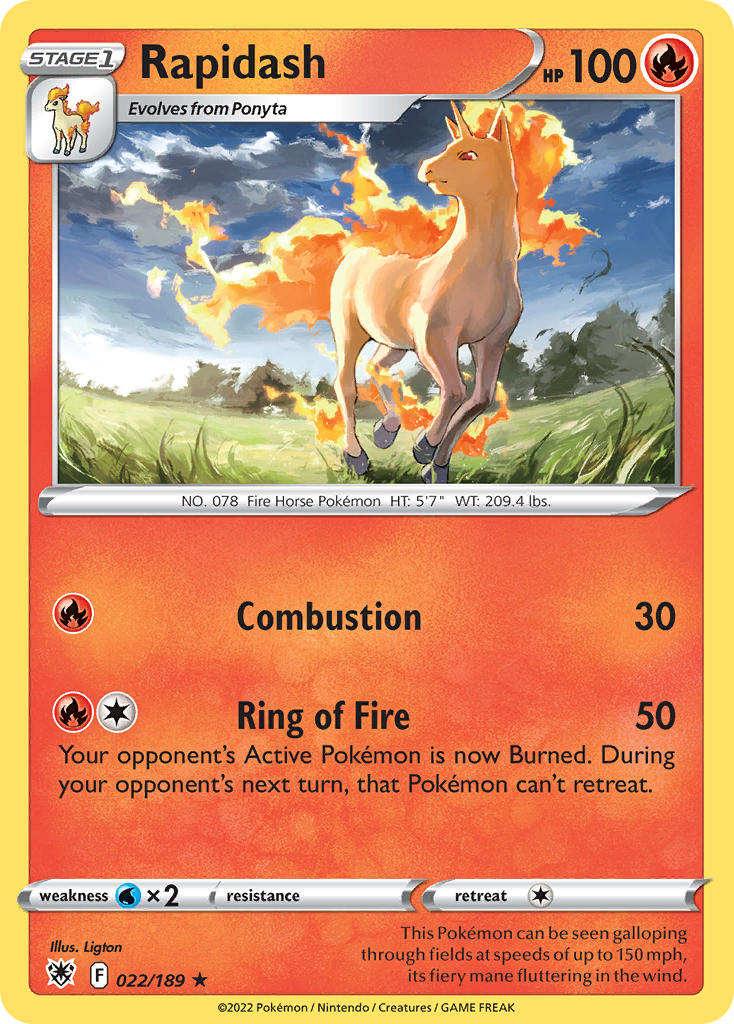 022/189  Rapidash