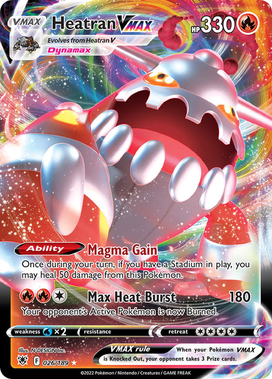 026/189  Heatran VMAX
