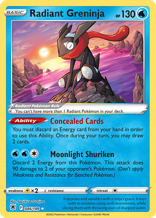 046/189  Radiant Greninja
