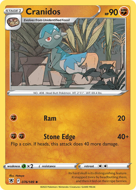 076/189  Cranidos