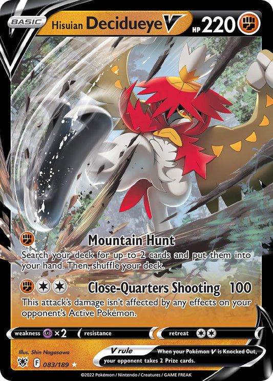 083/189  Hisuian Decidueye V