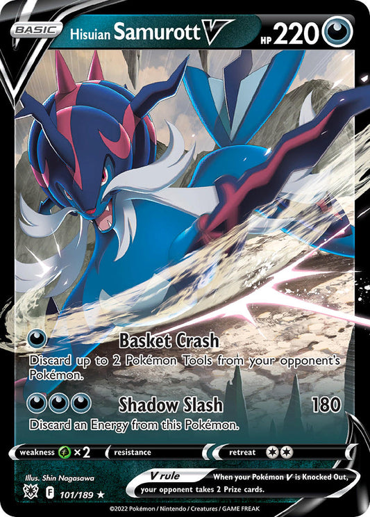 101/189  Hisuian Samurott V