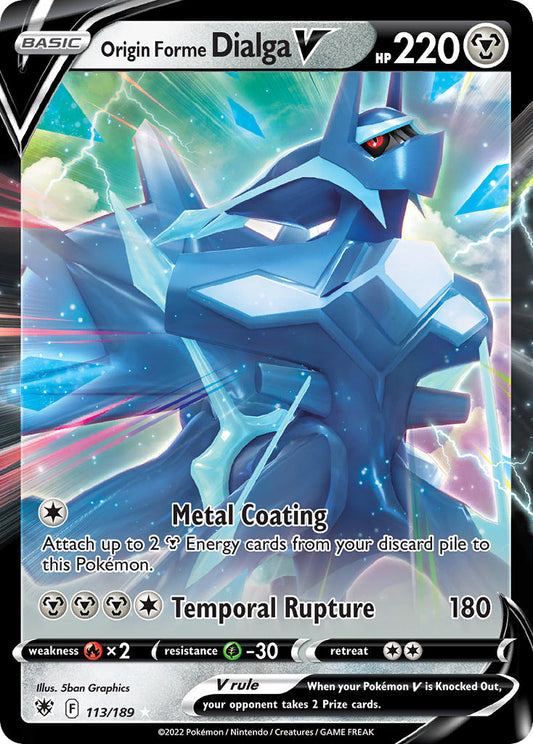 113/189  Origin Forme Dialga V