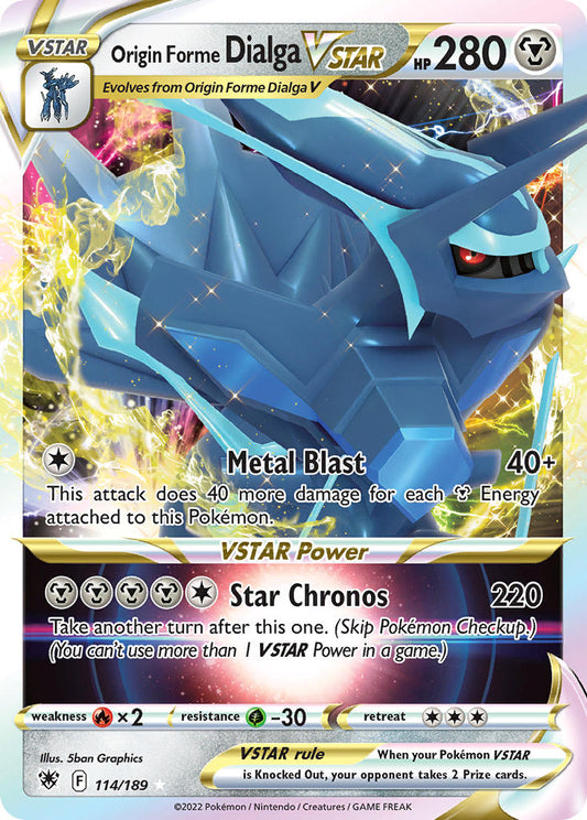 114/189  Origin Forme Dialga VSTAR