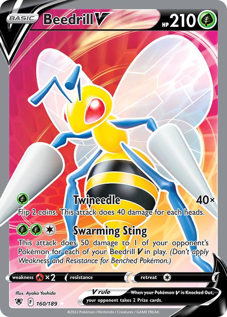 160/189  Beedrill V (Full Art)