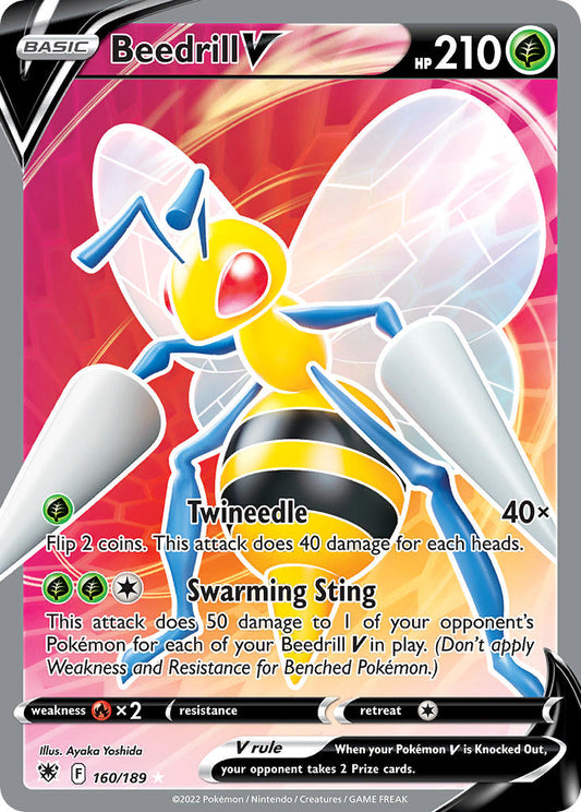 160/189  Beedrill V (Full Art)
