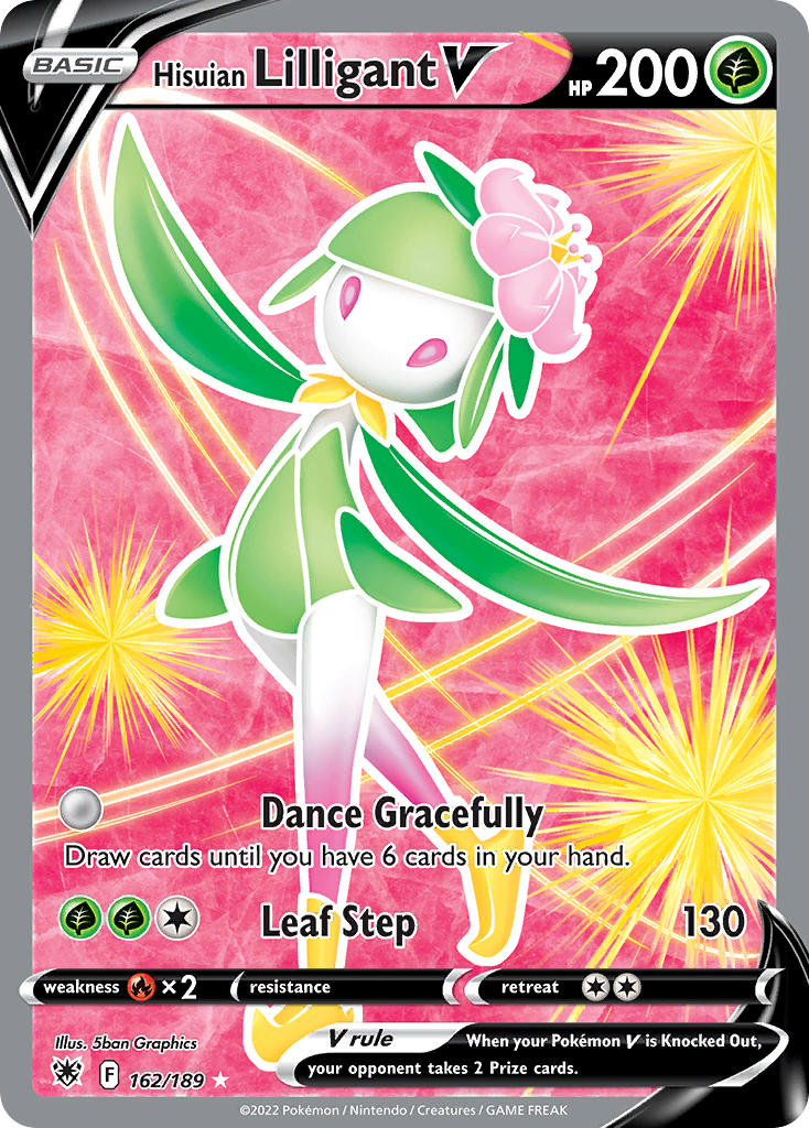 162/189  Hisuian Lilligant V (Full Art)
